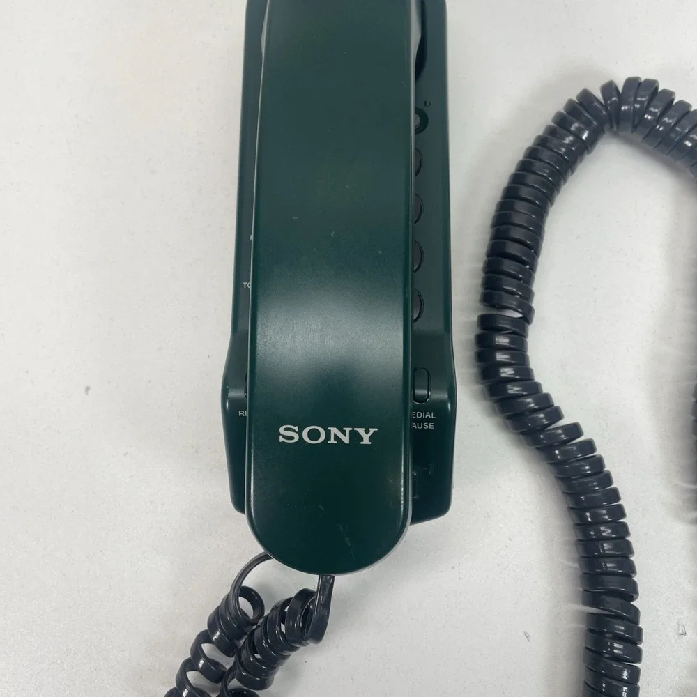 SONY IT-B5 Series Slim Push‎ Button Telephone Vintage Retro Corded Wall / Desk